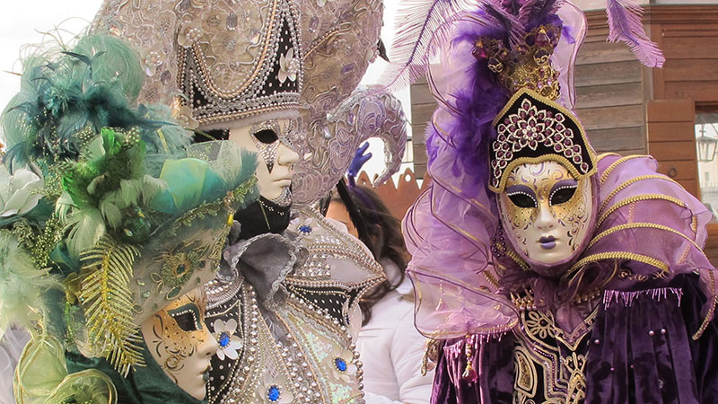 Venice Italy carnival mask